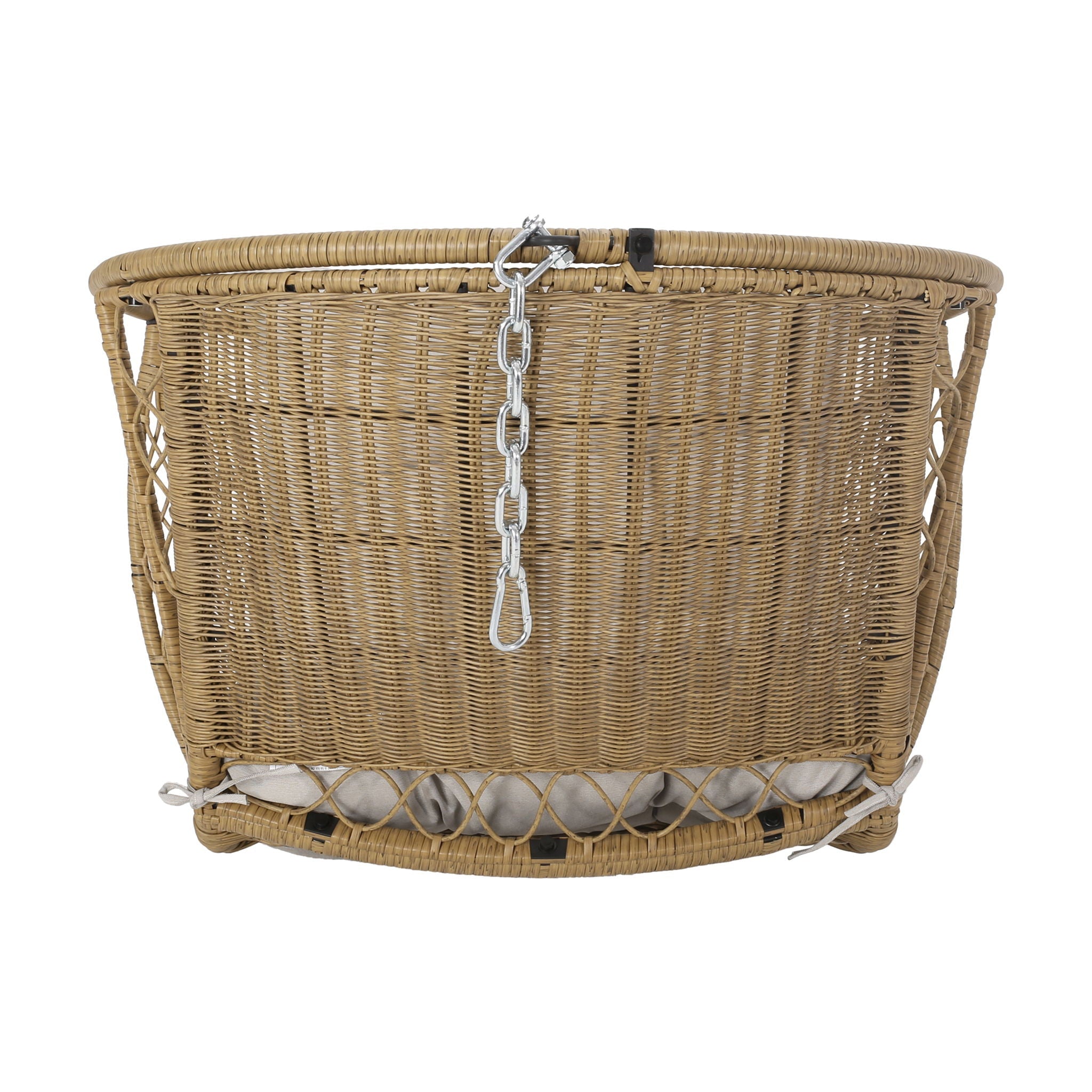 Malia Wicker Hanging Chair With Cushion by HouseOfZazla