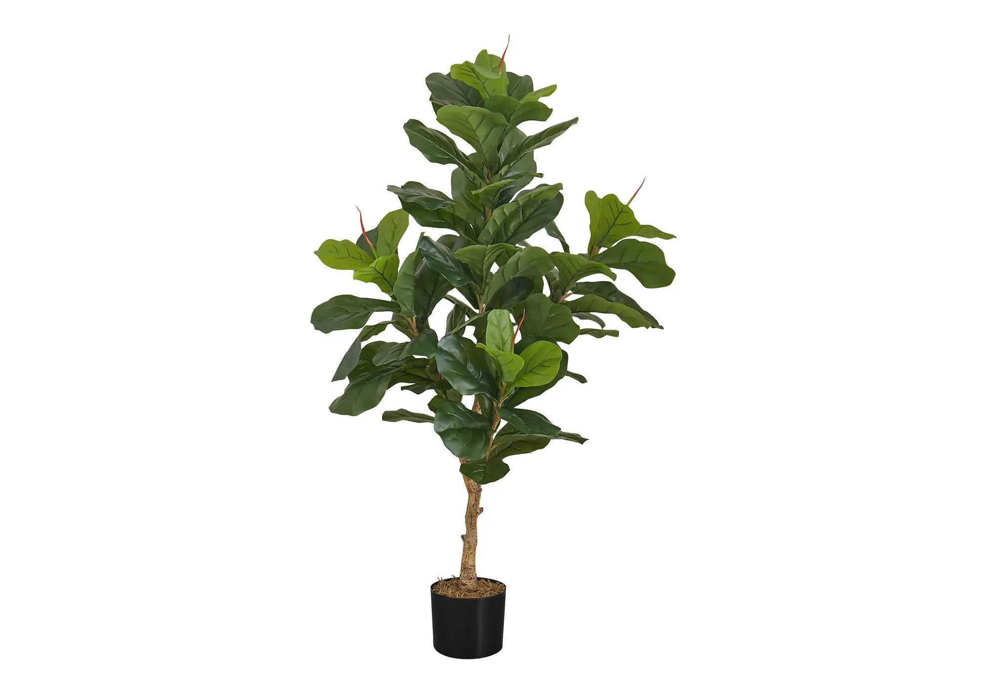 47" Tall Artificial Fiddle Tree Indoor Faux Plant by HouseOfZazla