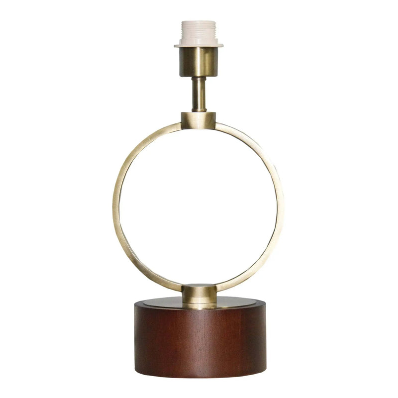 Nordic Home Creative Bedroom Table Lamp with Grid Metal Circular Design by HouseOfZazla