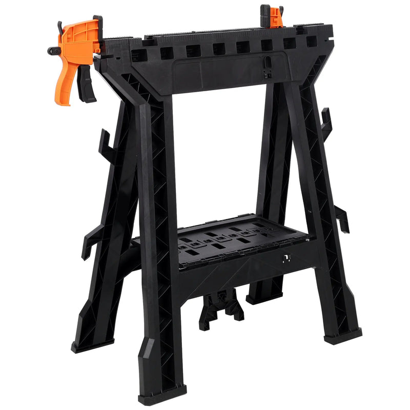Folding Clamping Sawhorse Set of 2 by HouseOfZazla