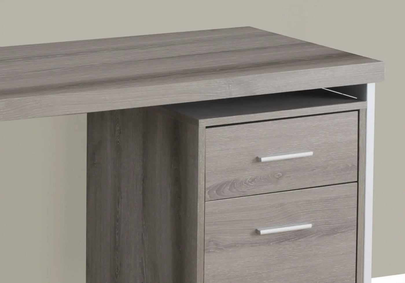 Computer Desk For Home Office, Left or Right Setup, With Storage Drawers by HouseOfZazla