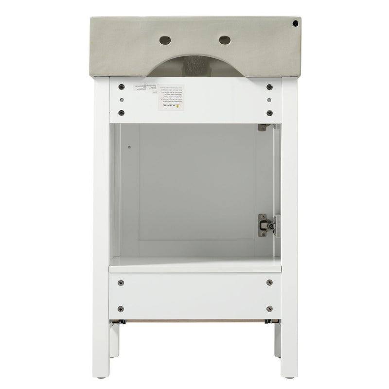 Bathroom Vanity With Sink, Frame And Drawer by HouseOfZazla