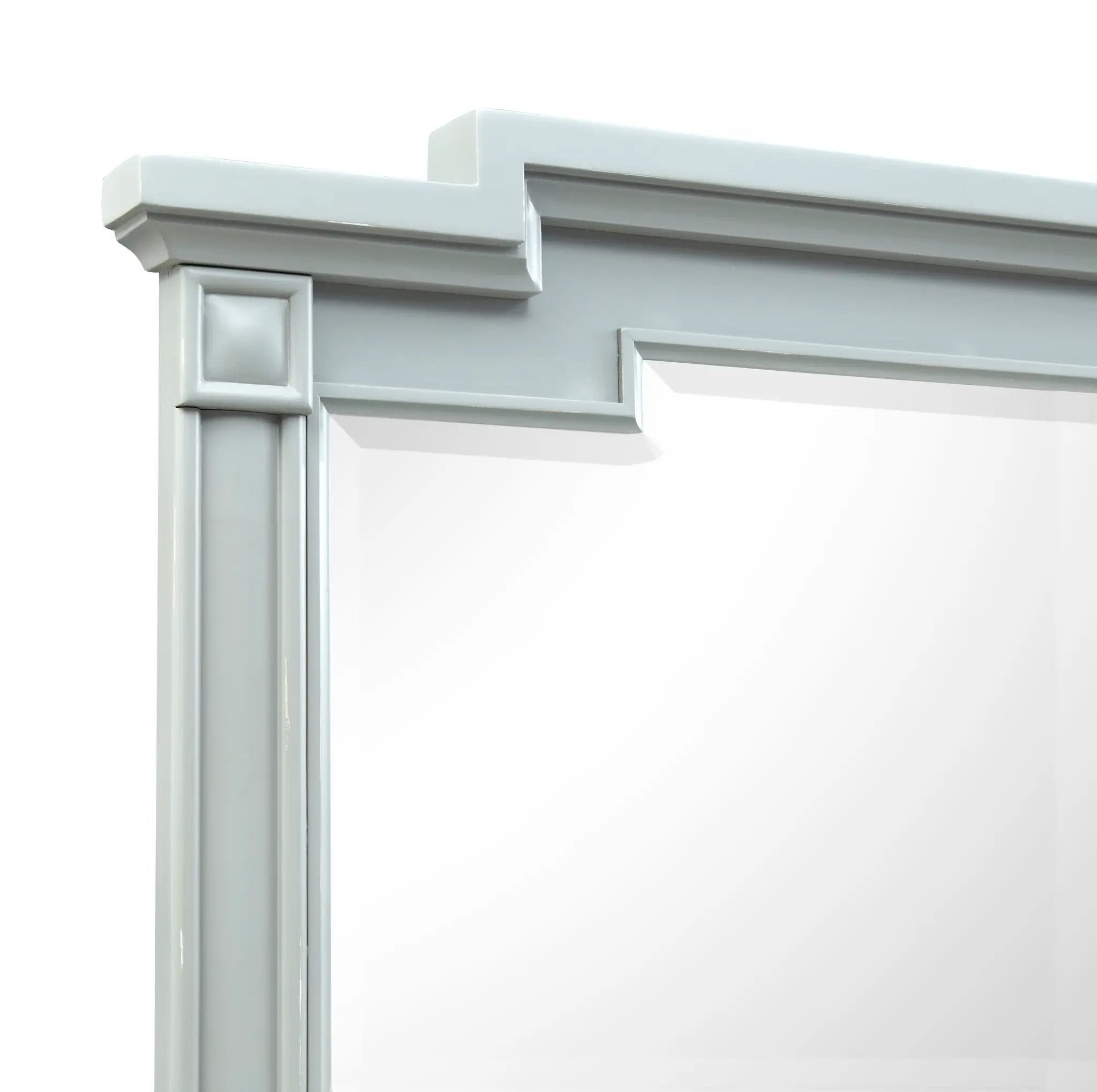 Glenbrook - Landscape Mirror - Pebble by Unique Piece Furniture