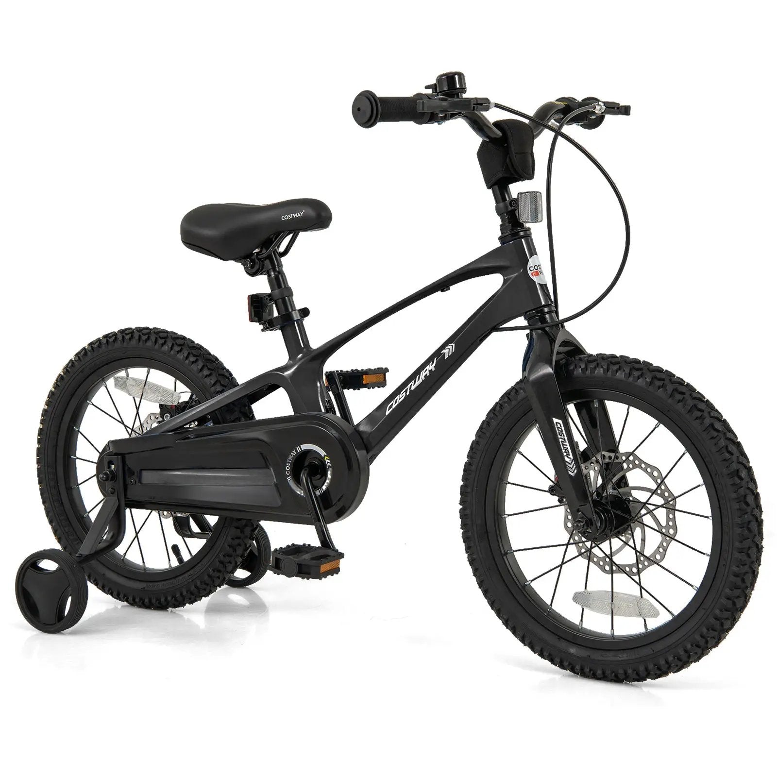 16 Inch Kids Bike Lightweight with 2 Removable Training Wheels for Aged 4-7-16 inches by DirectDeals