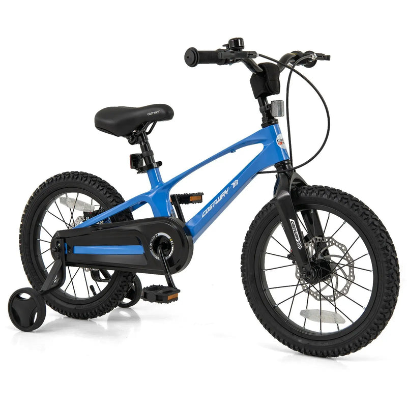 16 Inch Kids Bike Magnesium Alloy Training Bicycle Adjustable for 4 to 7 Years Old-16 inches by DirectDeals
