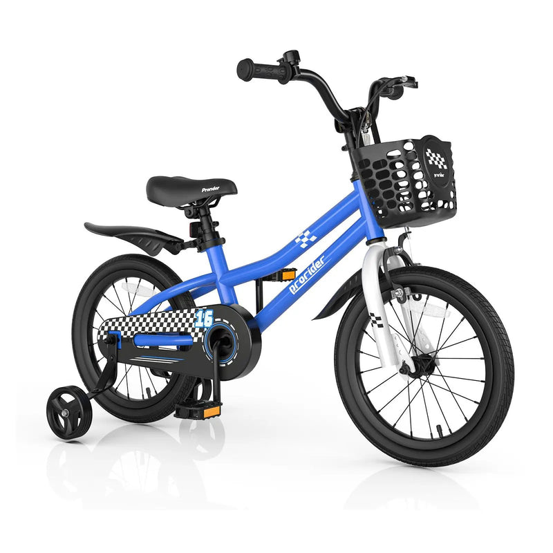 16 Inch Kids Bike with Removable Training Wheels by DirectDeals