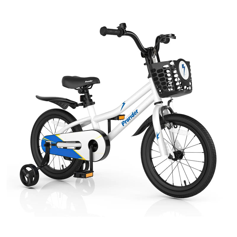 16 Inch Kids Bike with Removable Training Wheels by DirectDeals