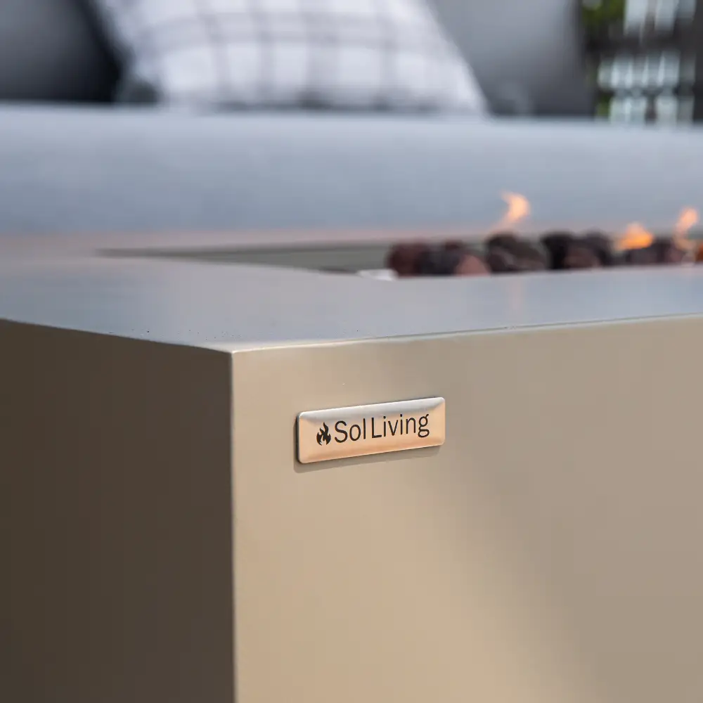 Propane Fire Pit Table Outdoor 50,000 BTU Firepits for Outside CSA Certified by EnvelorHome