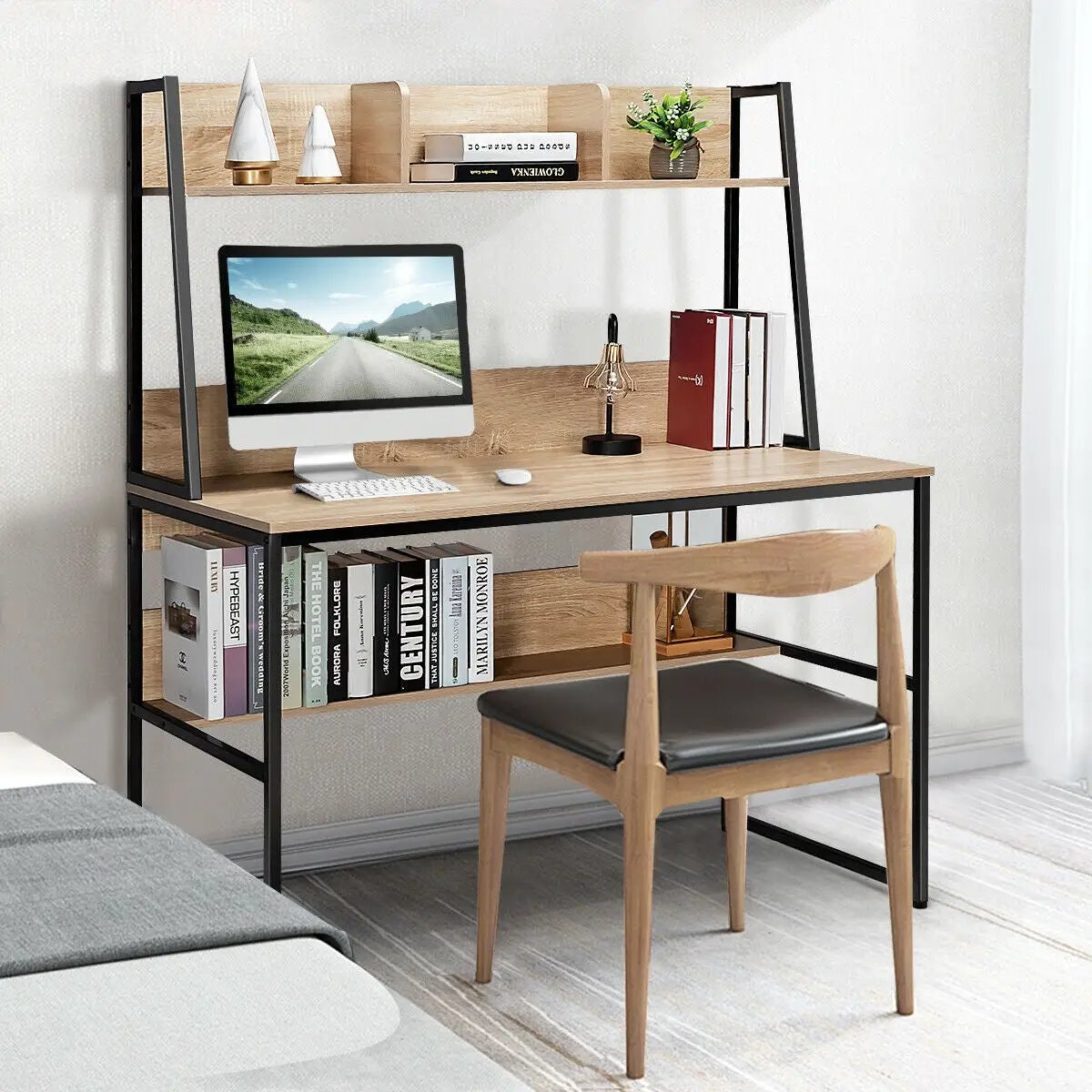 47-Inch Computer Desk Writing Study Table Workstation by DirectDeals