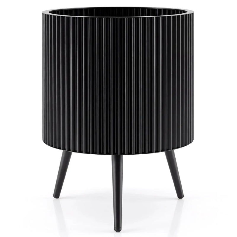 20-Inch Raised Metal Planter with Stand and Drainage Holes by DirectDeals
