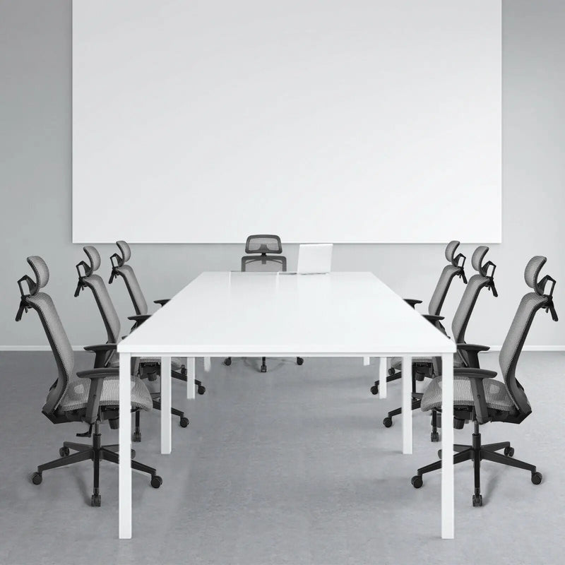 Height Adjustable Ergonomic High Back Mesh Office Chair with Hange by DirectDeals