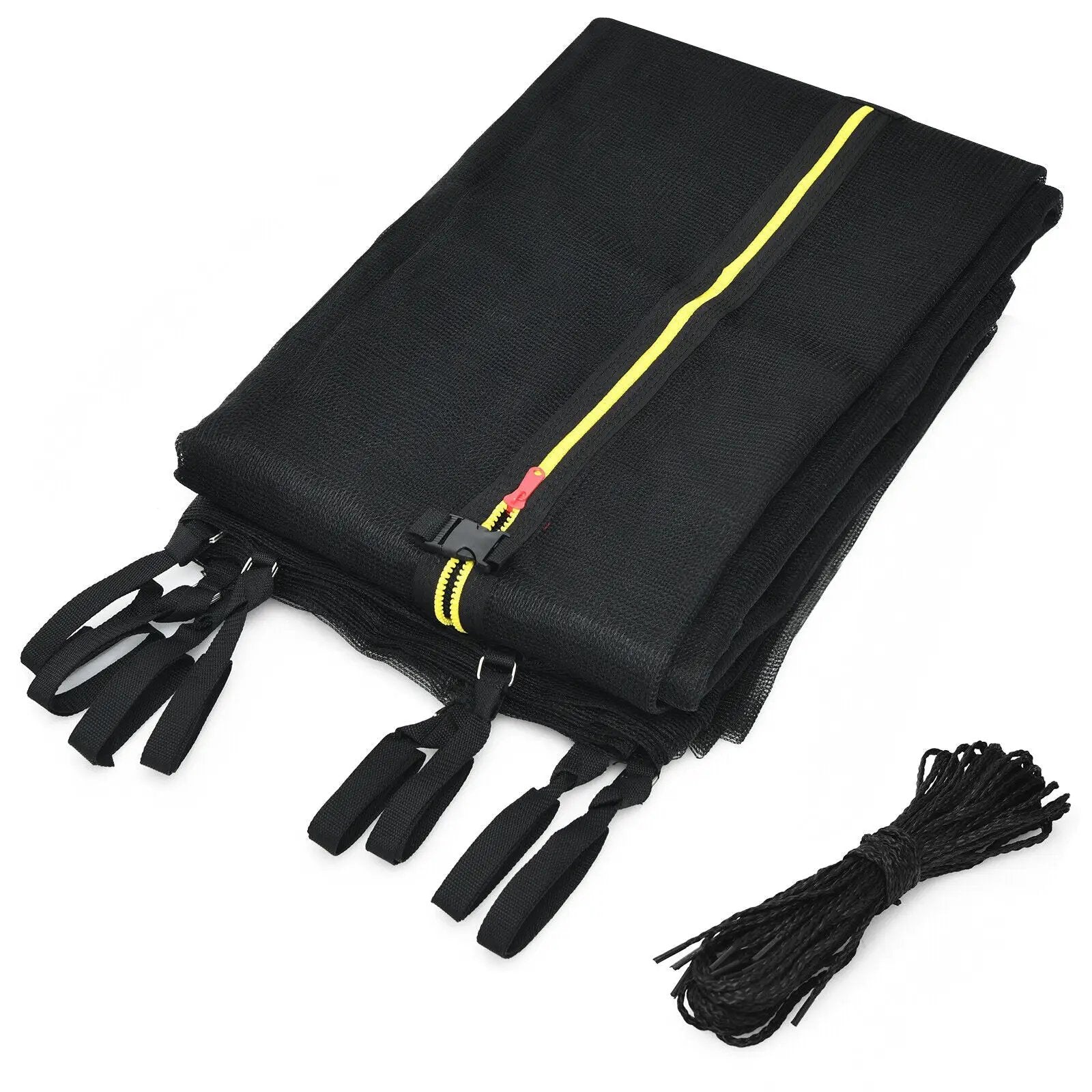 15/16 Feet Trampoline Replacement Safety Net with Adjustable Straps by DirectDeals
