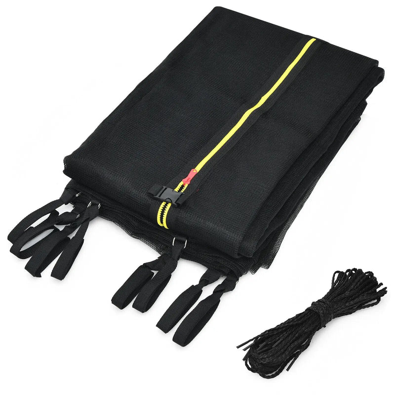 15/16 Feet Trampoline Replacement Safety Net with Adjustable Straps by DirectDeals