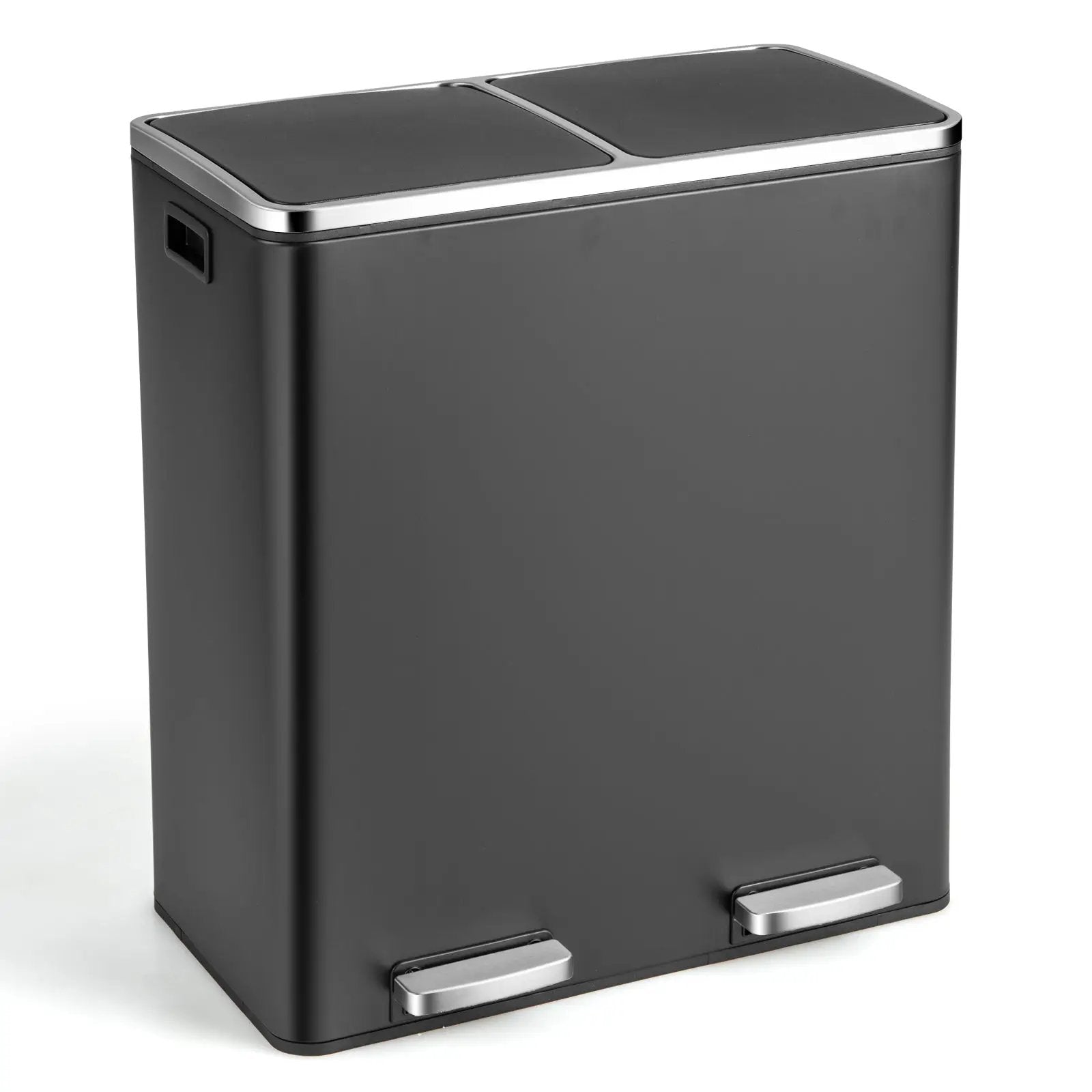 16 Gallon Dual Step Trash Can by DirectDeals