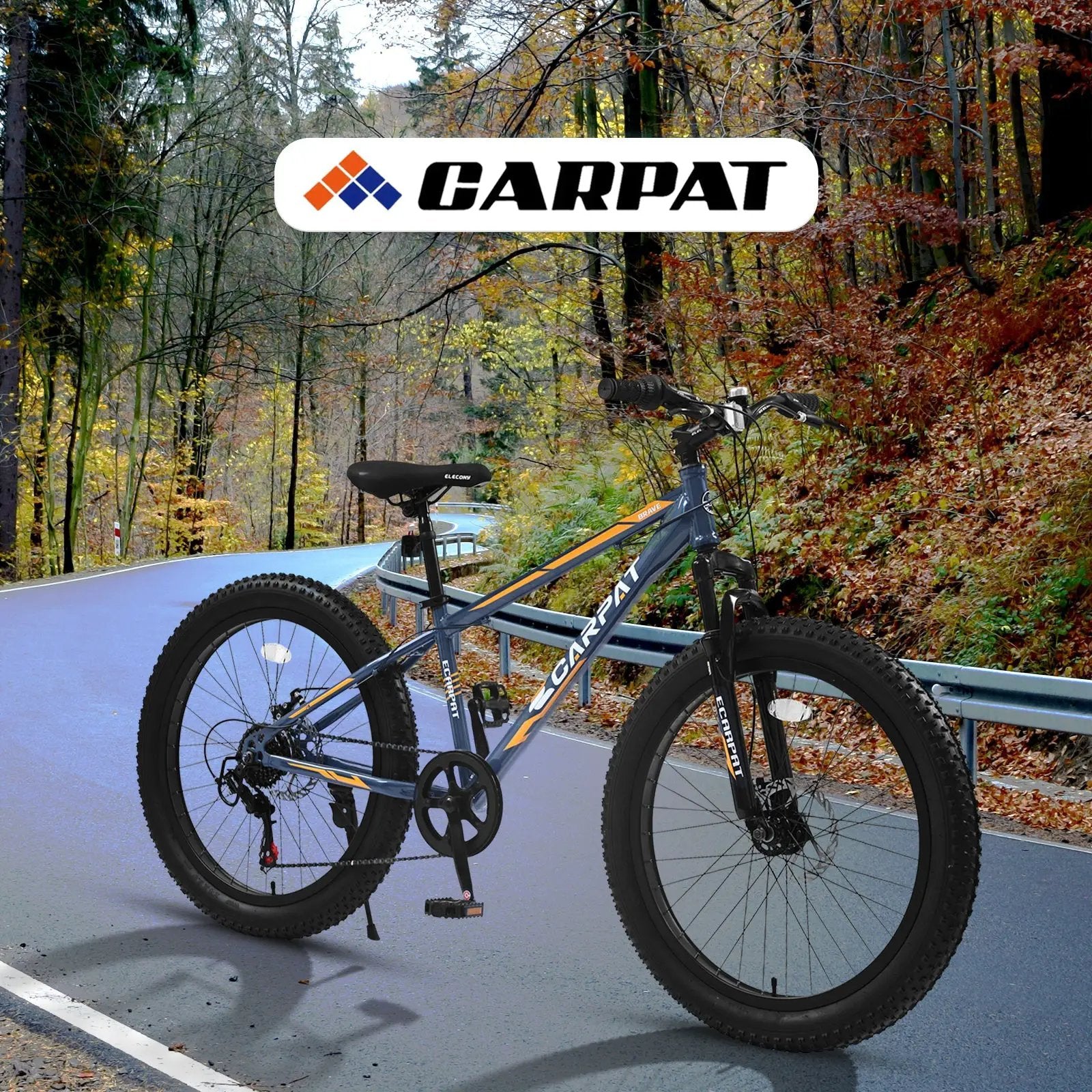 Elecony 24 Inch Fat Tire Mountain Bike by HouseOfZazla