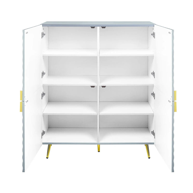 Gaines - High Gloss Accent Cabinet by HouseOfZazla