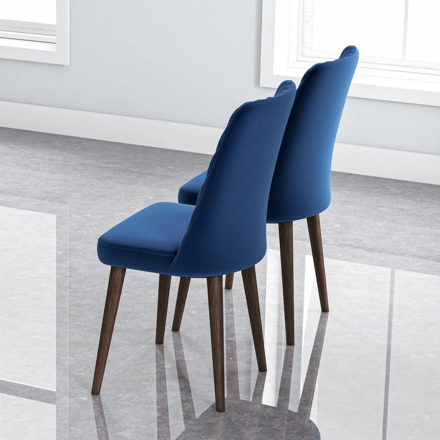 Katie - Mid-Century Modern Dining Chair (Set of 2) by HouseOfZazla