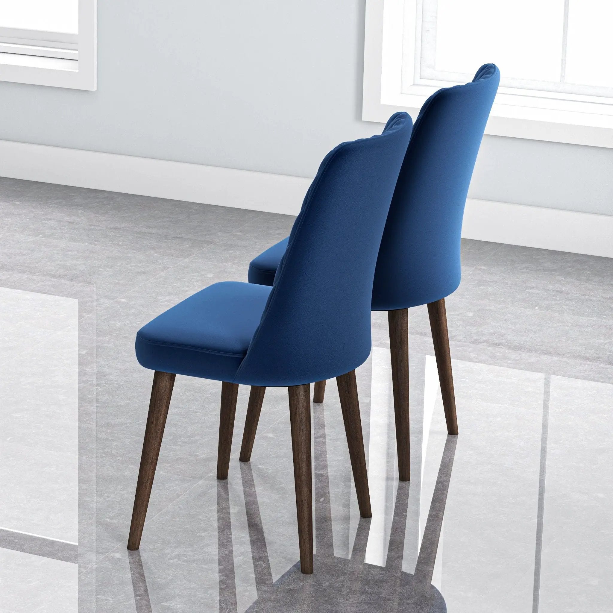 Katie - Mid-Century Modern Dining Chair (Set of 2) by HouseOfZazla