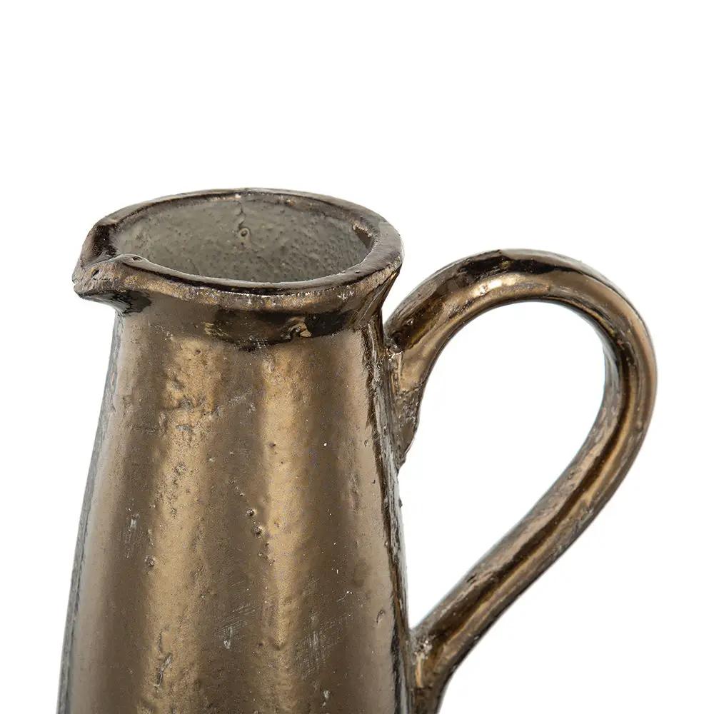 Candia - Terracotta Pitcher by HouseOfZazla