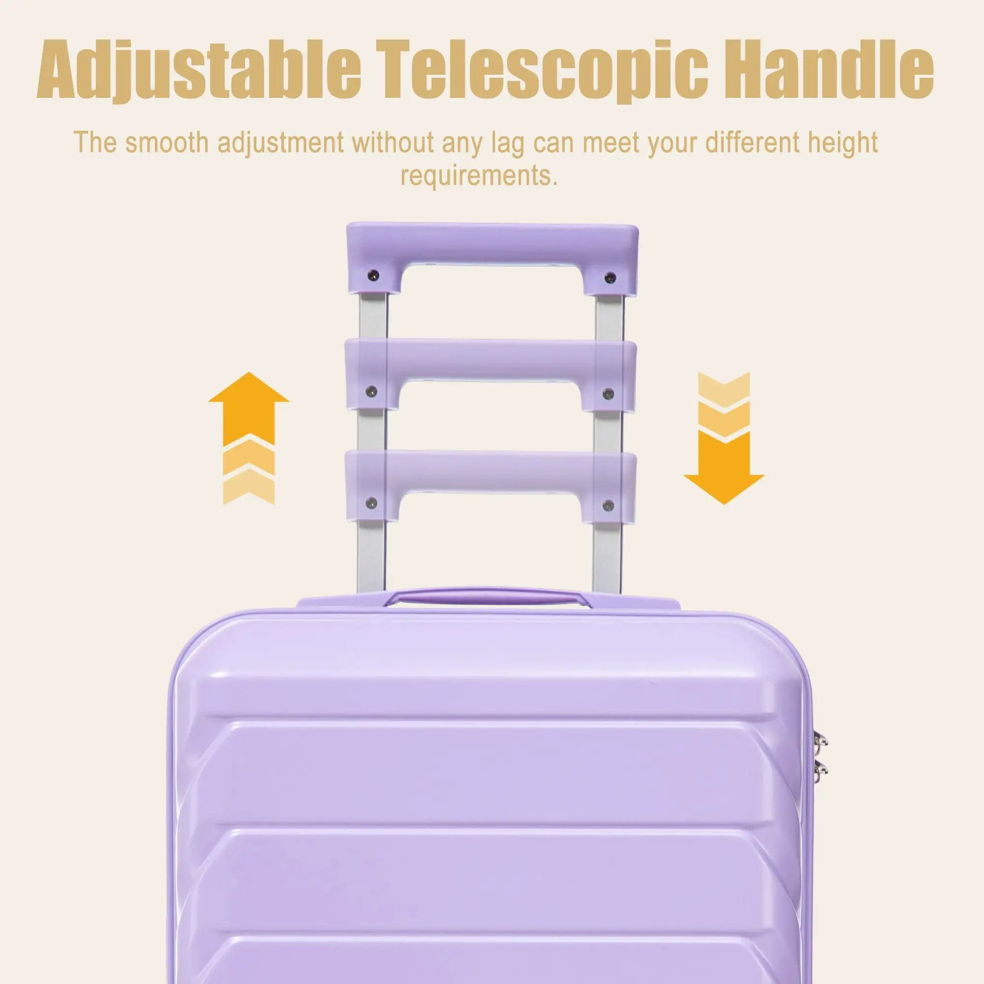 20 Inch ABS Hard Shell Travel Checked Luggage by HouseOfZazla