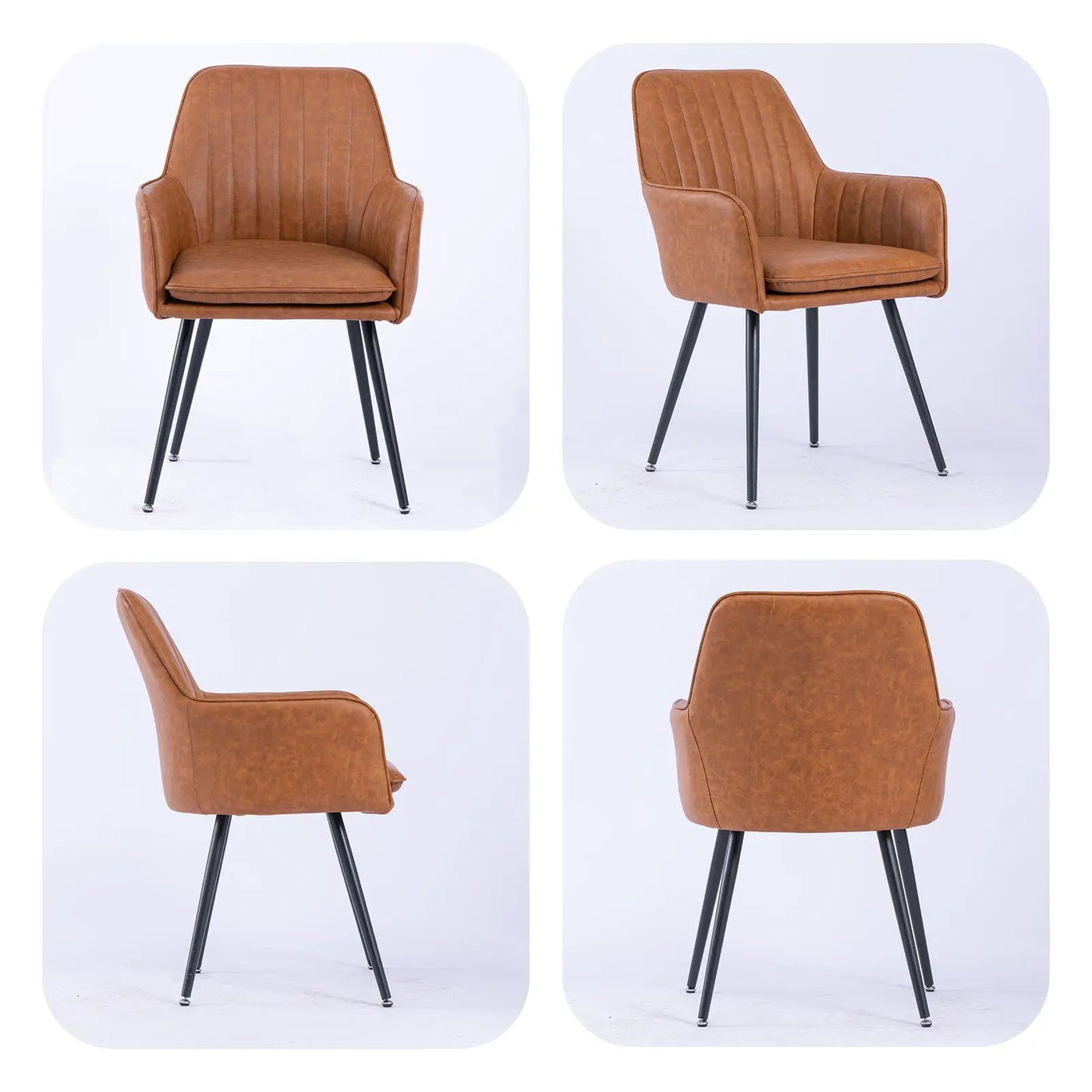 Modern Mid Back Dining Chairs by HouseOfZazla