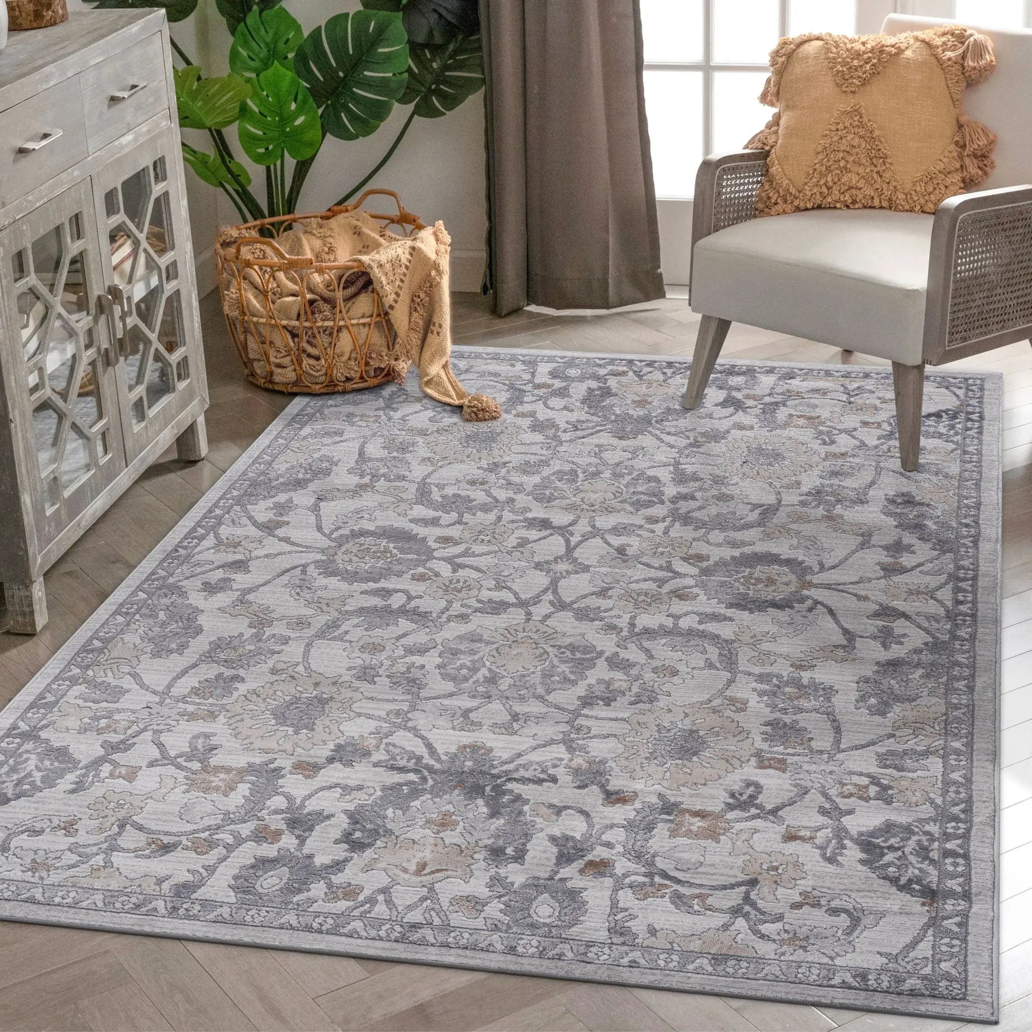 Marfi - Trendy Oriental Area Rug by Unique Piece Furniture