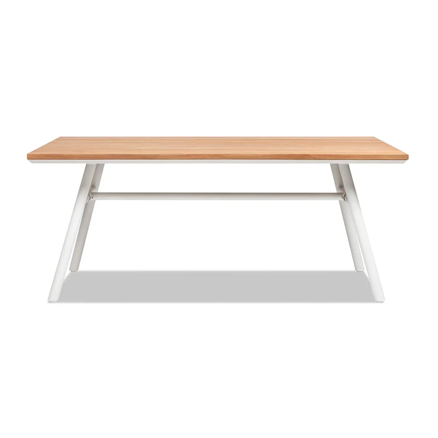 Maiden - 6 Seater Patio Dining Table - Natural Teak by Unique Piece Furniture