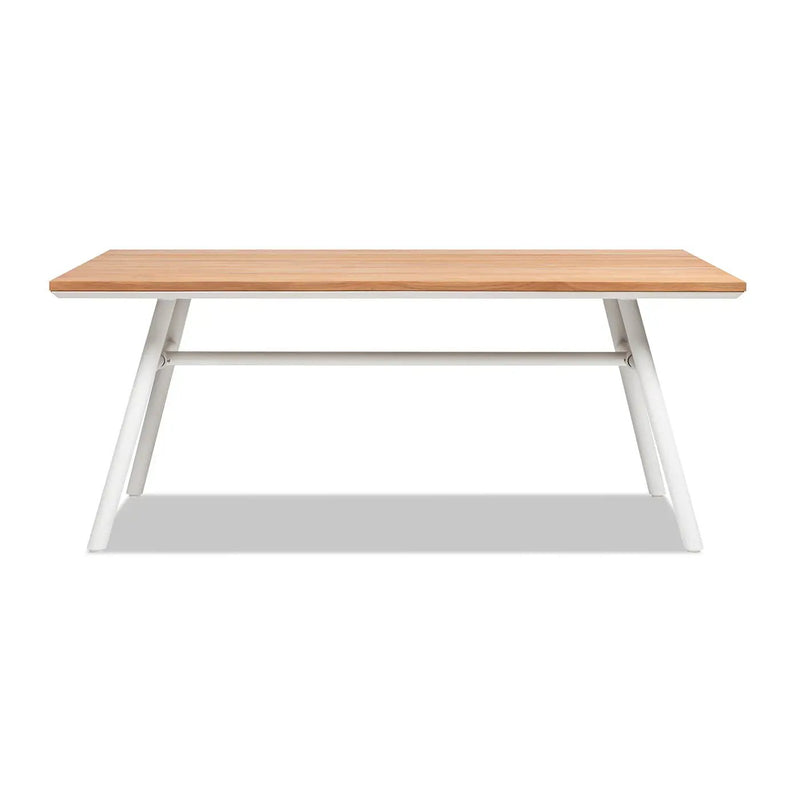 Maiden - 6 Seater Patio Dining Table - Natural Teak by Unique Piece Furniture