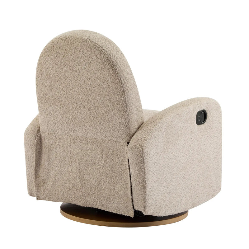 360 Swivel and Glider Recliner Chair - Almond by HouseOfZazla