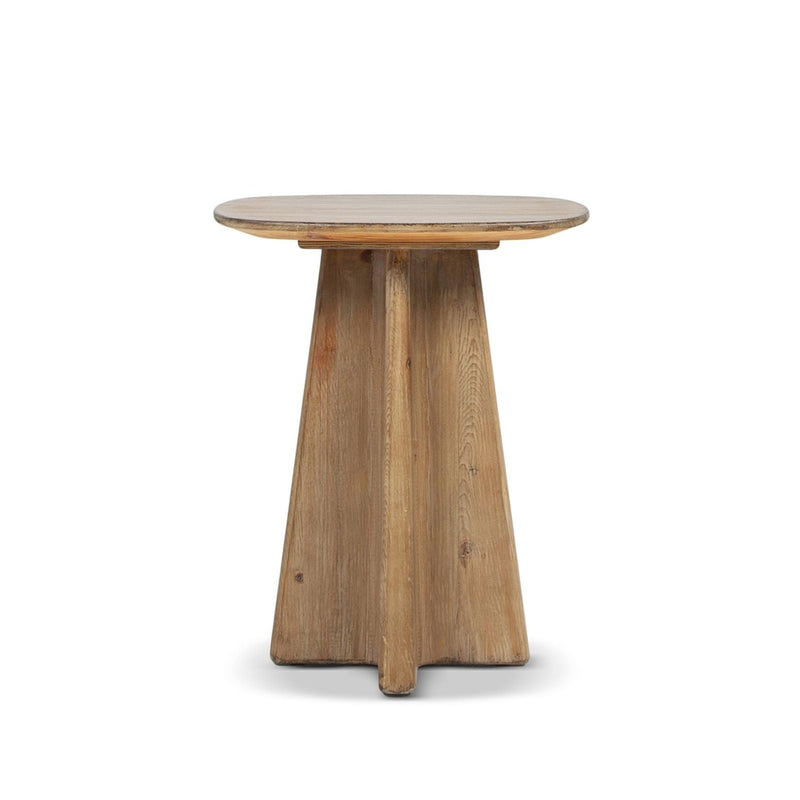 Clarence - Rectangular End Table - Antique Brown by HouseOfZazla