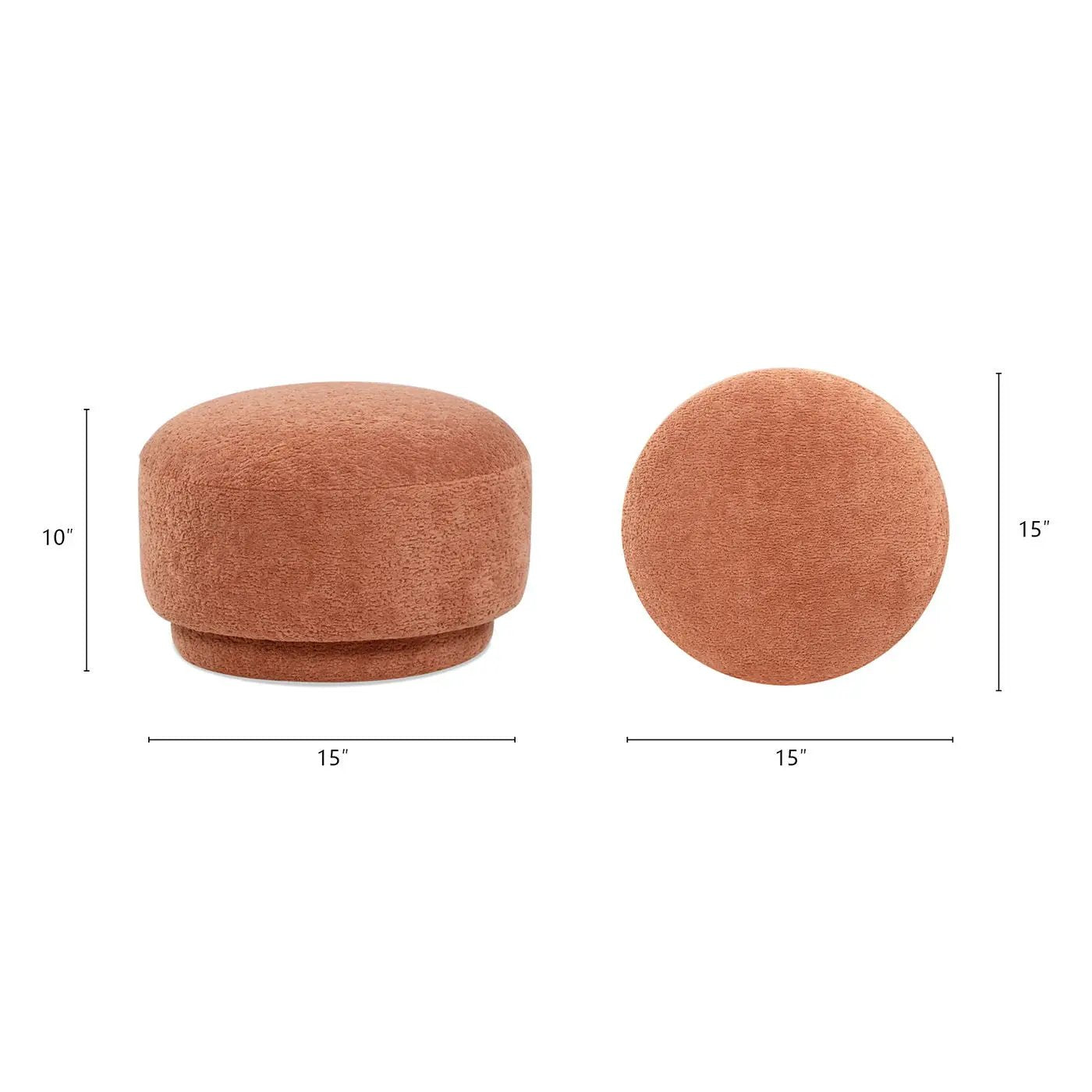 Fuji - Mushroom Footstool Ottoman by HouseOfZazla