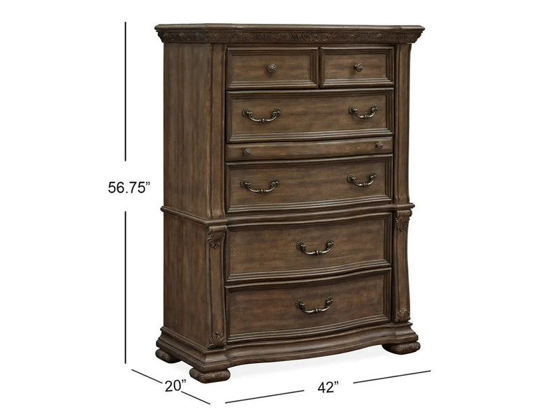 Durango - Drawer Chest - Willadeene Brown, photo 3 of 7