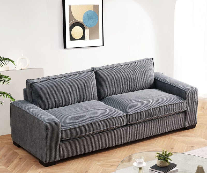 Luxe - Sofa With Sleek Design, Spacious And Comfortable 3 Seater Couch by HouseOfZazla