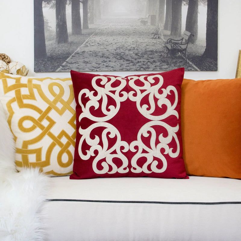 Dora - Pillow Cover With Matching Back by Unique Piece Furniture