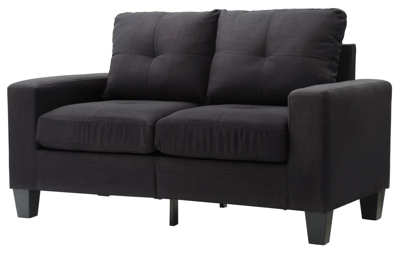 Newbury - Track Arm Loveseat For Cozy Spaces by HouseOfZazla