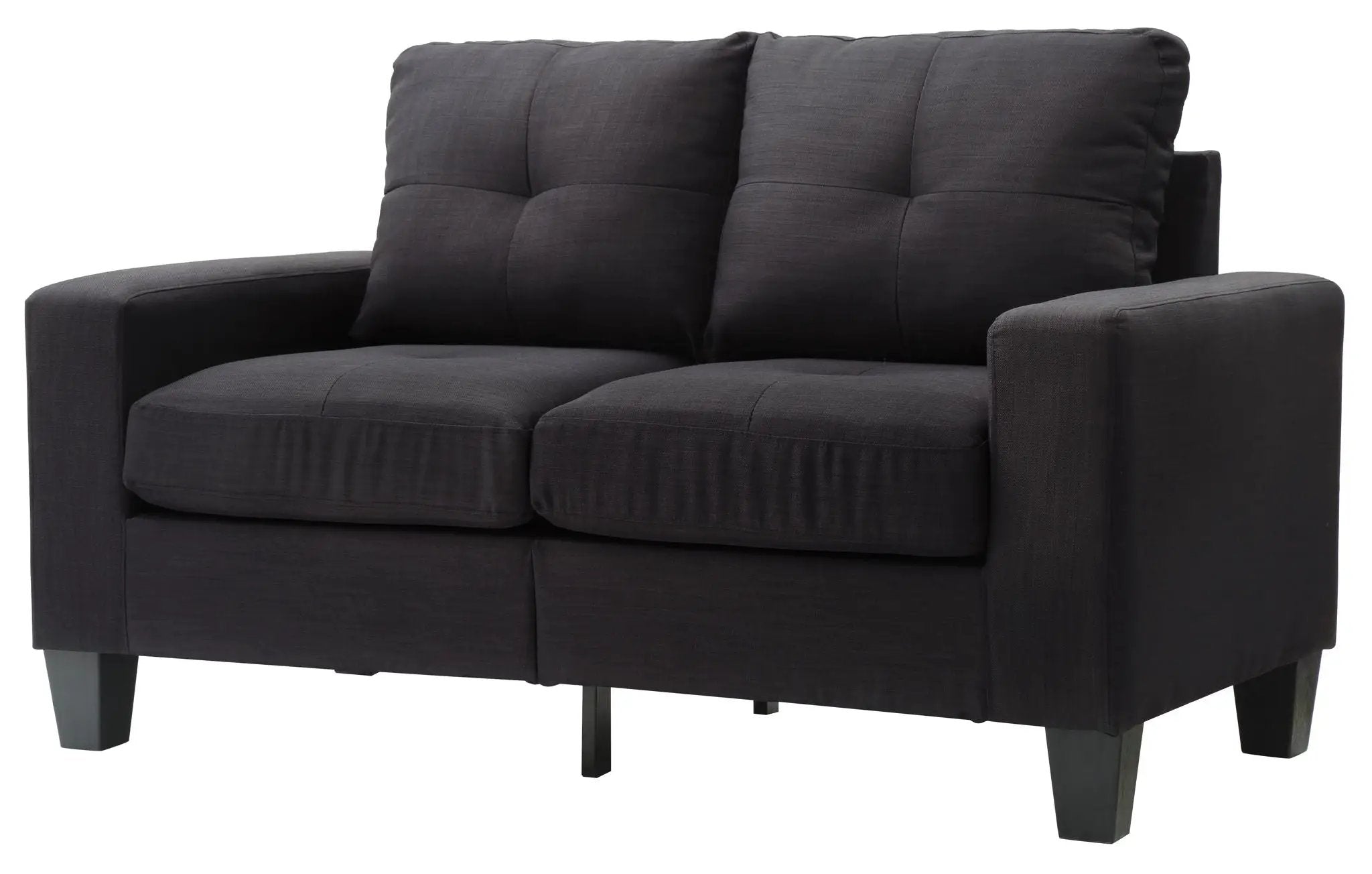 Newbury - Track Arm Loveseat For Cozy Spaces by HouseOfZazla
