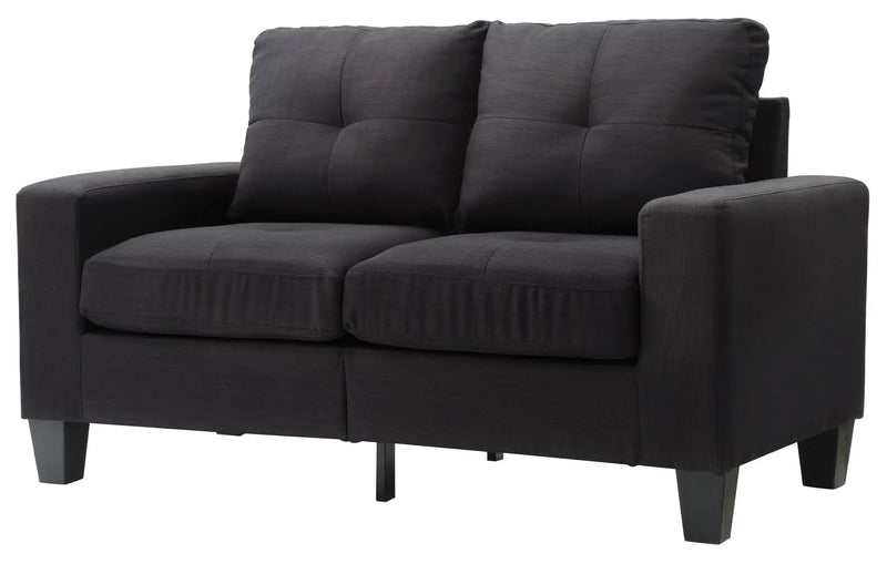 Newbury - Track Arm Loveseat For Cozy Spaces by HouseOfZazla