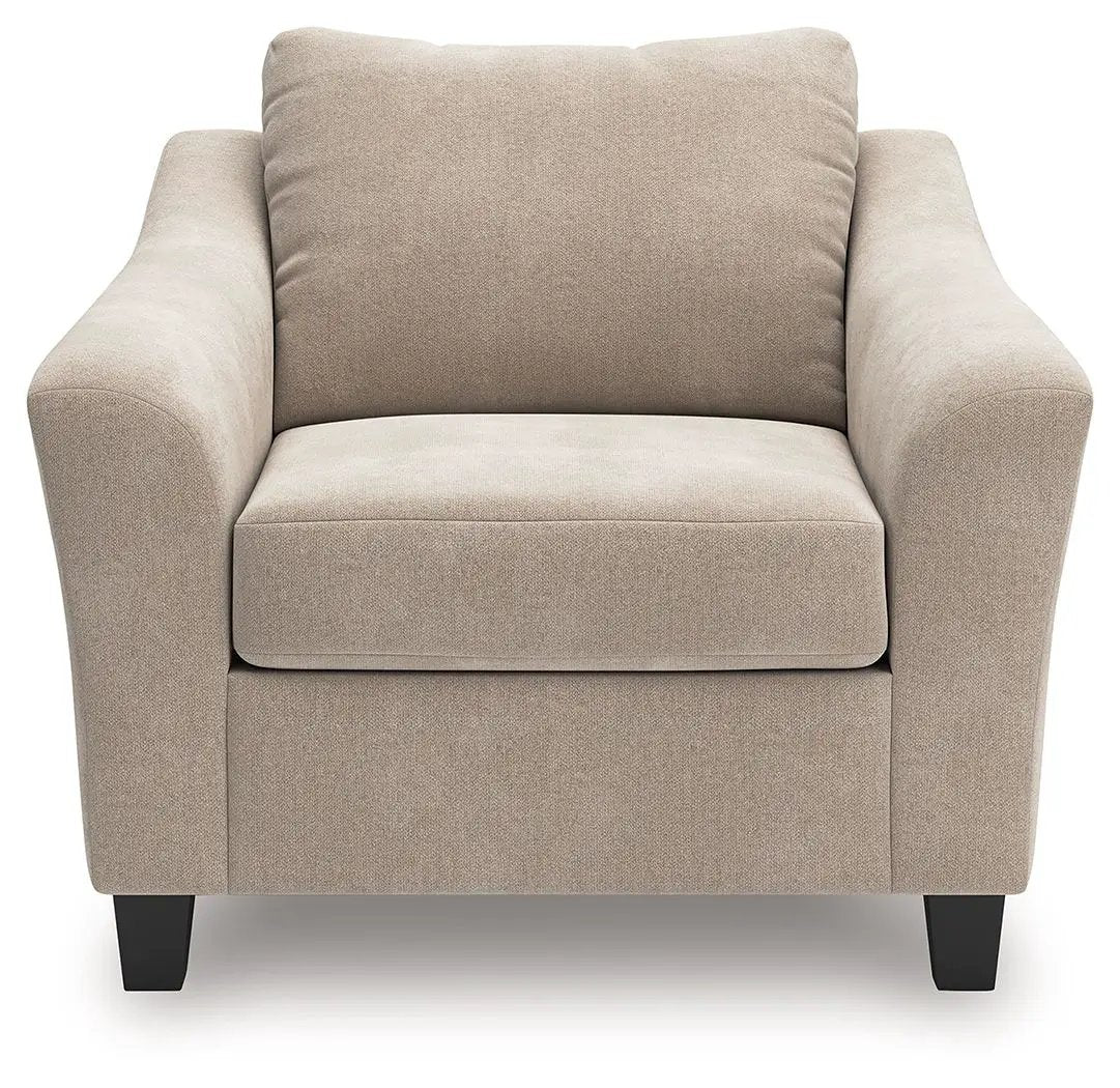 Willarae - Chair And A Half - Taupe by Unique Piece Furniture