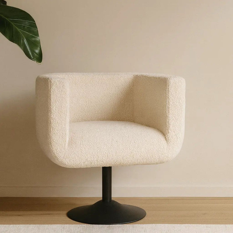 Swivel Chair - Cream by Unique Piece Furniture
