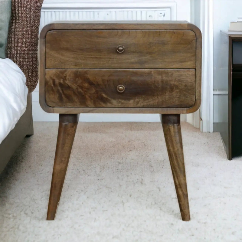Curved Classic Nightstand by HouseOfZazla