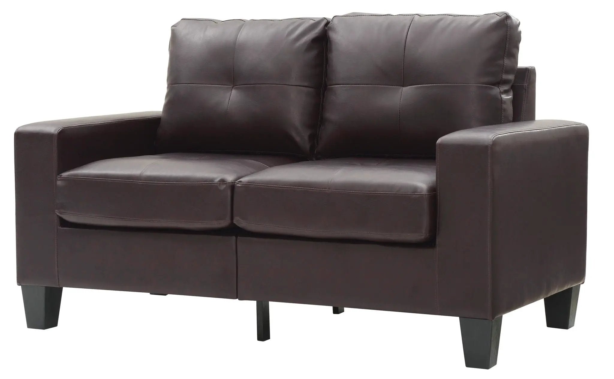 Newbury - Track Arm Loveseat For Cozy Spaces by Unique Piece Furniture