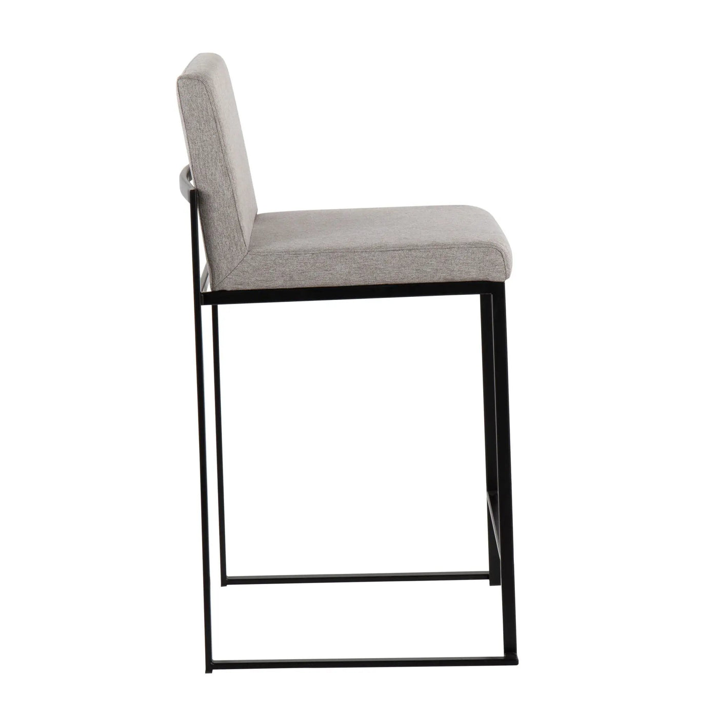 Fuji - Contemporary Modern Elegance, High Back Counter Stool by HouseOfZazla