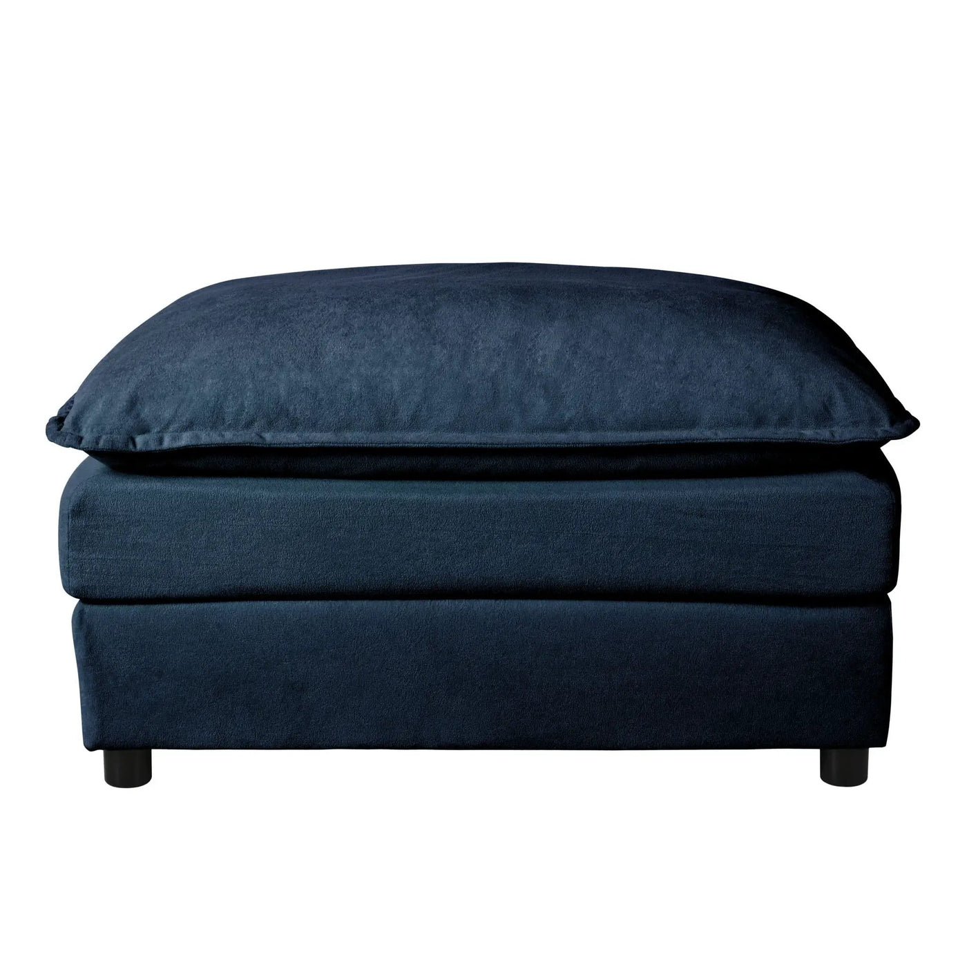 Modern Comfy Deep Seat Modular Sectional Sofa Cloud Couch With Ottoman by HouseOfZazla