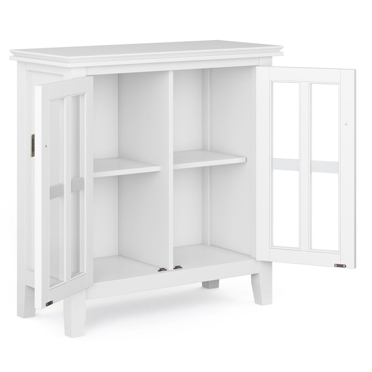 Handcrafted Low Storage Cabinet with Adjustable Shelves – Choose Color, photo 7 of 28