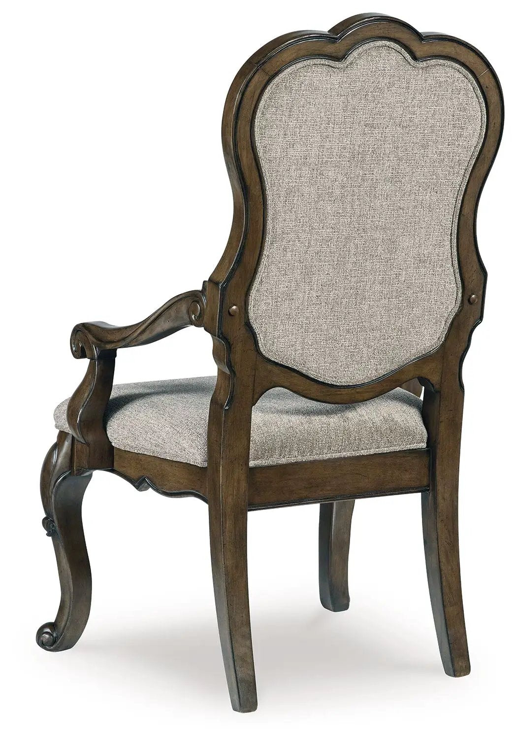 Maylee - Dining Upholstered Arm Chair (Set of 2) - Dark Brown by Unique Piece Furniture