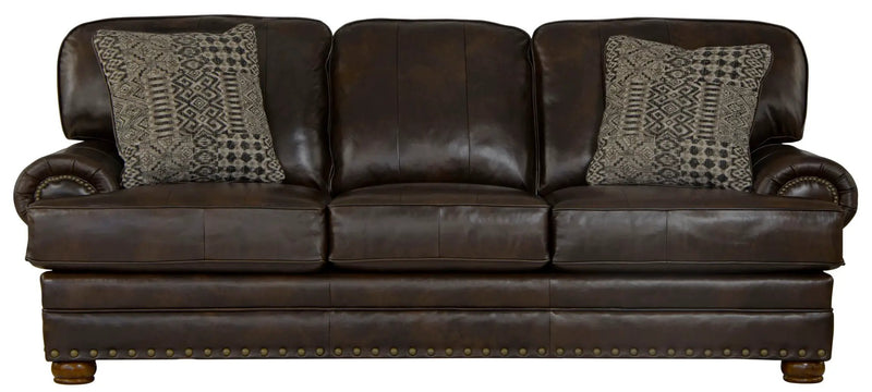 Roberto - Leather Sofa - Cocoa by Unique Piece Furniture