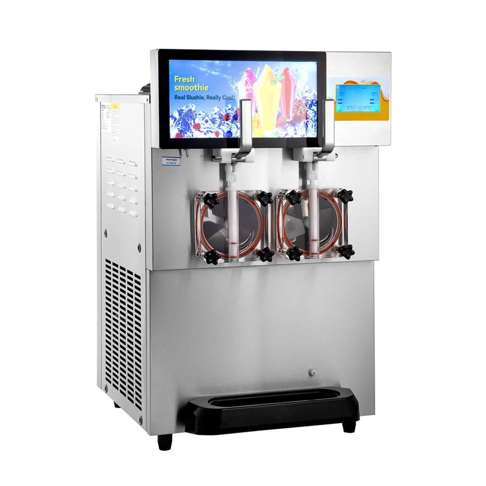 Commercial 16L 1155W Double Frozen Margarita Ice Slushie Drink Maker Machine (SAK95281) by SAKSBY WHOLESALE