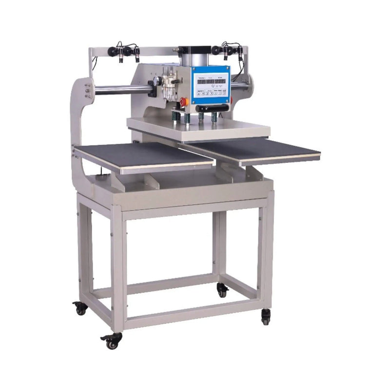 [16X24-Inch] Pneumatic Up Sliding Dual Platen Heat Press Machine With Infrared Positioning (SAK96724) by SAKSBY WHOLESALE