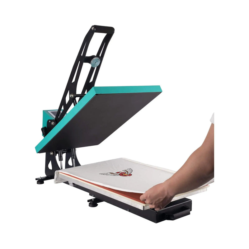 [16X24-Inch] Semi-Automatic Industrial Heat Press With Auto Open And Slide Base (SAK82041) by SAKSBY WHOLESALE