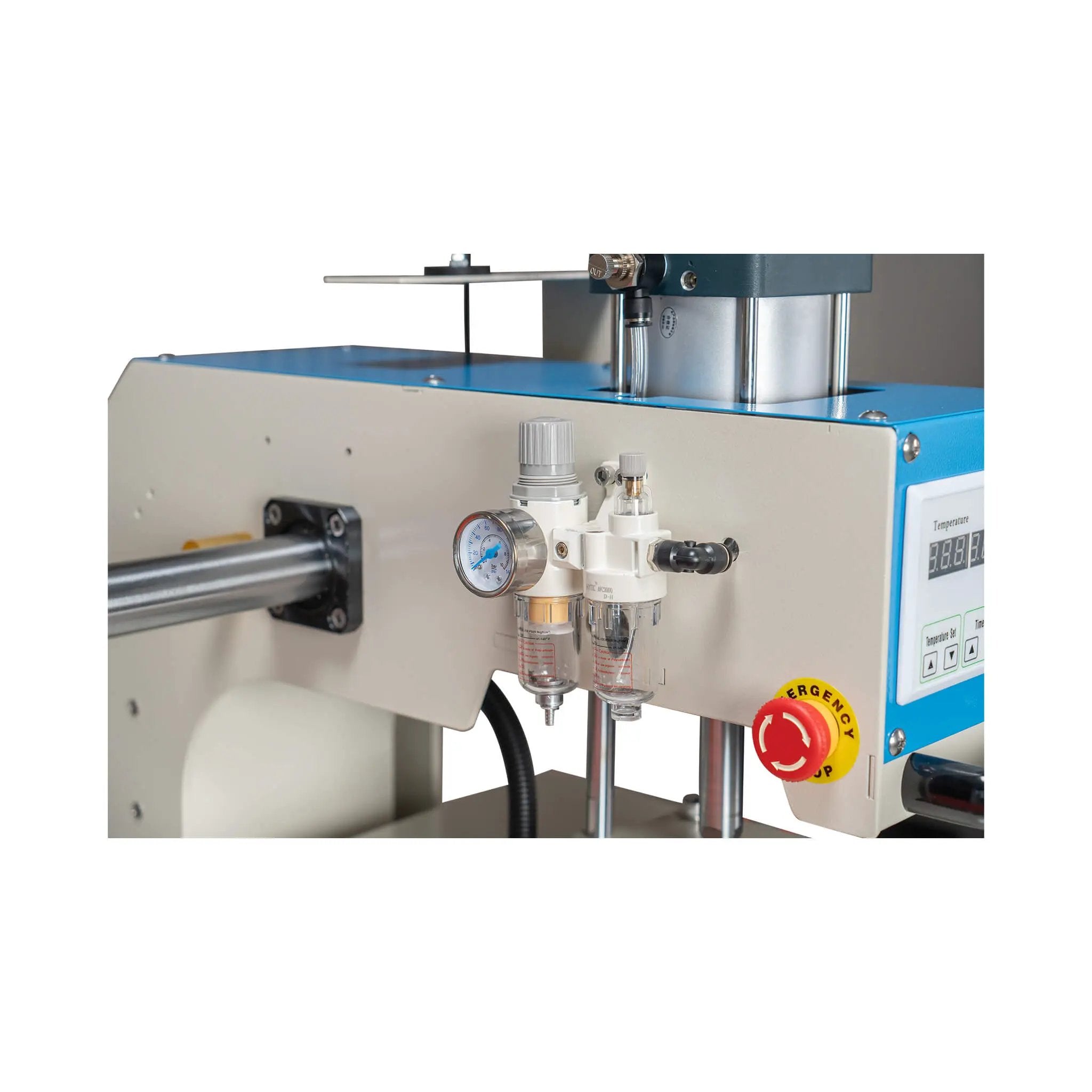 [16X24-Inch] Pneumatic Up Sliding Dual Platen Heat Press Machine With Infrared Positioning (SAK75382) by SAKSBY WHOLESALE